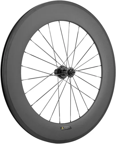 Vista 4 de Ruedas de carbono 700c acabado mate Clincher Road Wheelset 700C 88MM freno de llanta