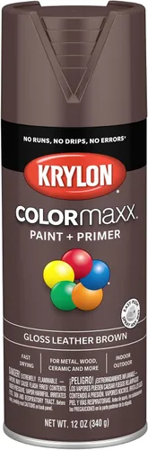 Vista 32 de Krylon K05554007 COLORmaxx Pintura en aerosol y base para uso en interiores y exteriores, color almendra satinada, 12 onzas (paquete de 1)