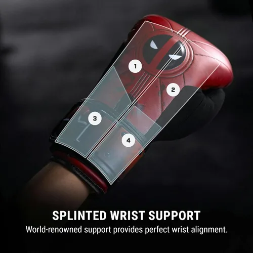 Vista 4 de Hayabusa Marvel Hero Elite - Guantes de boxeo para hombres y mujeres