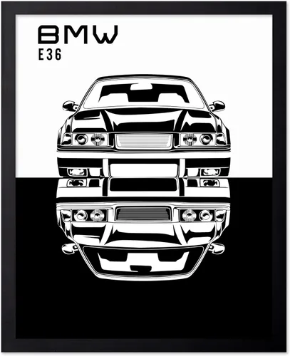Vista 60 de Poster Master Póster de coche – Impresión clásica de coche – Arte de vehículo – Gran decoración de pared de garaje u oficina – 8 x 10 pulgadas