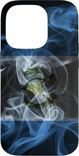 Vista 17 de Smoky Guatemala Flag - Funda de orgullo guatemalteco ahumado para iPhone 17