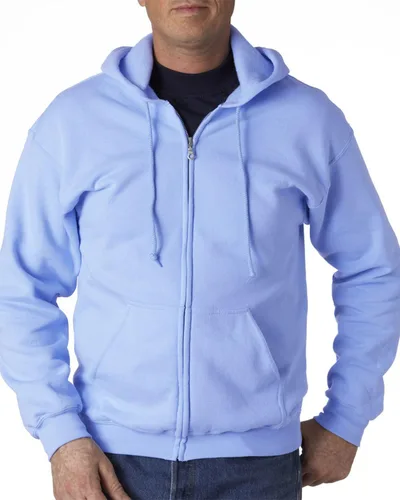 Vista 39 de Gildan Sudadera con capucha y cremallera completa para hombre