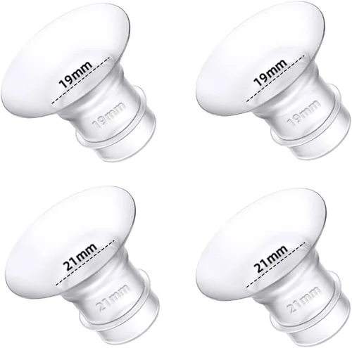 Vista 16 de Insertos de brida para Medela, Spectra, protectores/bridas de 24 mm, copas portátiles Willow compatibles con TSRETE, CPPSLEE, extractor de leche