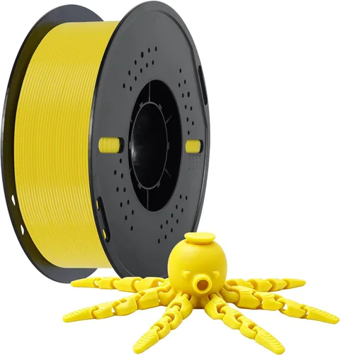 Vista 15 de Kingroon PLA - Filamento para impresora 3D, 10 carretes, precisión dimensional de +/- 0.02 mm, carrete de 10 kg (22 libras), 1.75 mm, 5 negro + 5