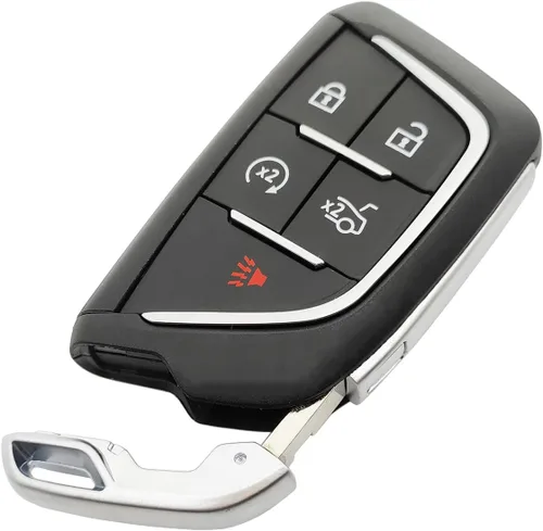 Vista 3 de Funda de repuesto para llavero Cadillac Escalade CT5 CT6 CTS XT6 (5 botones)