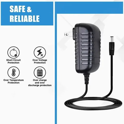 Vista 2 de Adaptador de repuesto AC/DC para Radio Shack Realista 20-139 PRO-38 Escáner receptor de escaneo