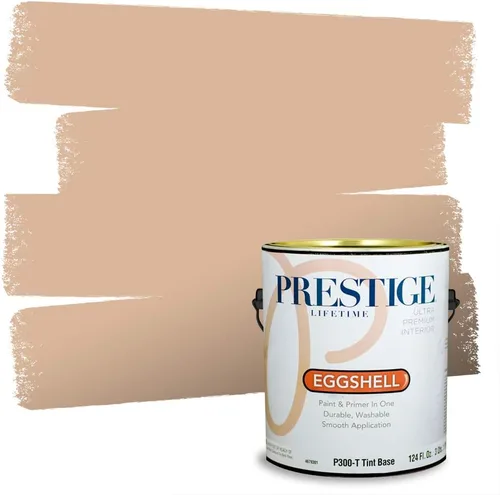 Vista 145 de PRESTIGE Pintura exterior e imprimación en uno, bronceado Aberdeen, plano, 1 galón