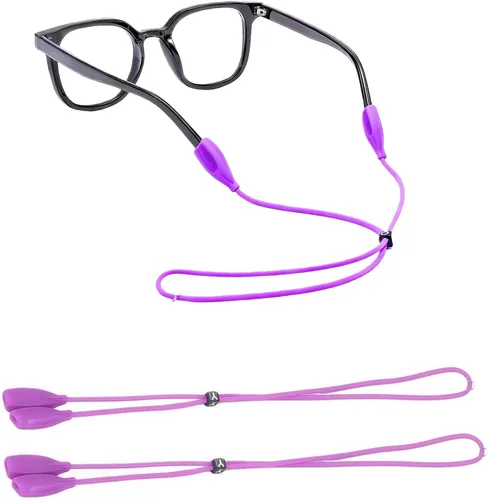 Vista 9 de Correa ajustable para gafas, diseño elástico y elástico, adecuado para gafas de miopía, lentes de sol, gafas deportivas