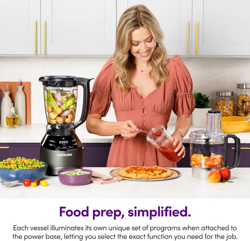 Vista 8 de nutribullet Triple Prep System NBKS50100, negro