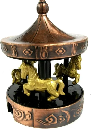 Vista 2 de Carousel Die Cast Metal Sacapuntas Coleccionables