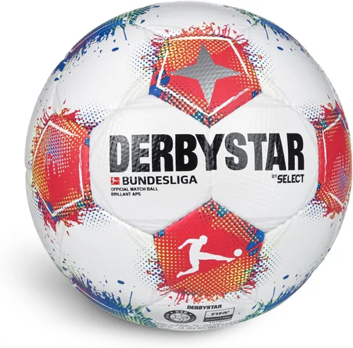 Vista 3 de Derbystar Bundesliga Brillant APS v25 - Balón de fútbol, tamaño 5