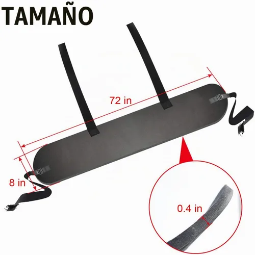 Vista 7 de Protector de parachoques universal para automóvil, protector de parachoques trasero solo para automóviles, protector de parachoques trasero negro 72