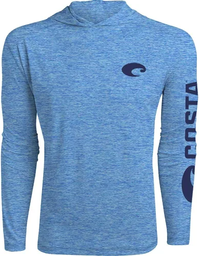 Vista 7 de Costa Del Mar - Camisa técnica con capucha de manga larga