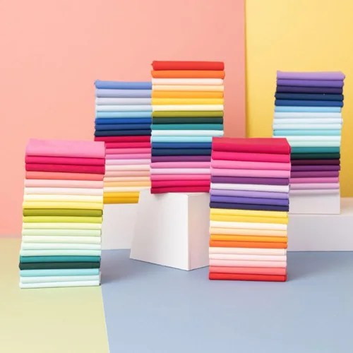 Vista 7 de True Fabrics Solids Radiance - Tela precortada (cuadrados de 5 pulgadas)