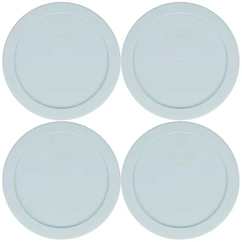 Vista 44 de Pyrex 7201-PC (4 tazas) Berry Pink - Tapa de almacenamiento para cuencos de vidrio, fabricada en Estados Unidos