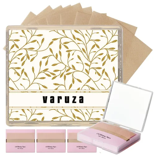 Vista 9 de [100 unidades + estuche de espejo] Hojas de secado de aceite de carbón de bambú natural para cara coreana con estuche de espejo