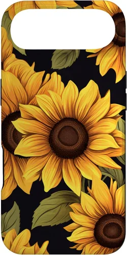 Vista 27 de Aesthetic Sunflowers Funda con diseño de flores silvestres para iPhone 17