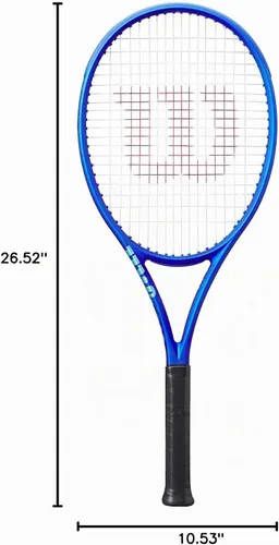 Vista 7 de Wilson Raqueta de tenis Ultra 100UL V5, comodidad ultraligera, rendimiento impulsado por potencia, agilidad rápida, punto dulce mejorado