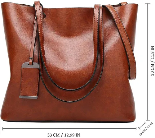 Vista 2 de Alarion - Bolso bandolera con asa superior para mujer, bolso de mensajero