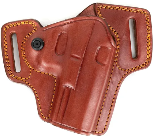 Vista 6 de Doruk Funda para Glock 17, 19, 23, 32 Owb Combat Master - Funda de cuero hecha a mano