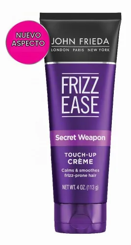 Vista 2 de John Frieda Frizz Ease Secret Weapon - Crema de retoque de armas, crema de acabado antiencrespamiento, ayuda a calmar y suavizar el cabello propenso