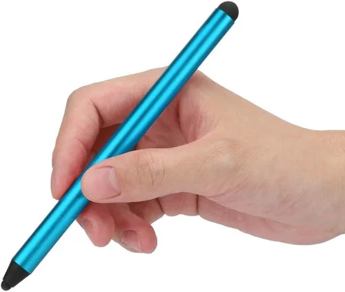 Vista 3 de Bolígrafo universal capacitivo de doble propósito compatible con todas las tabletas de teléfonos móviles, adecuado para dispositivos capacitivos