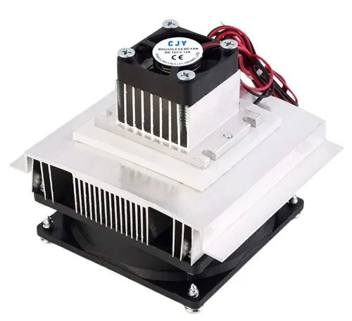 Vista 7 de Kit de sistema de refrigeración termoeléctrica Peltier de 12 V CC de 12 V, disipador de calor semiconductor, 2 ventiladores de refrigeración, 2