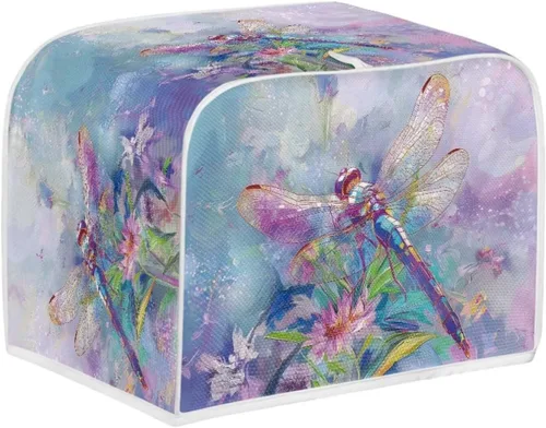 Vista 12 de Xoenoiee Funda protectora para tostadora con estampado de águila y bandera estadounidense del 250 aniversario, a prueba de polvo e impermeable