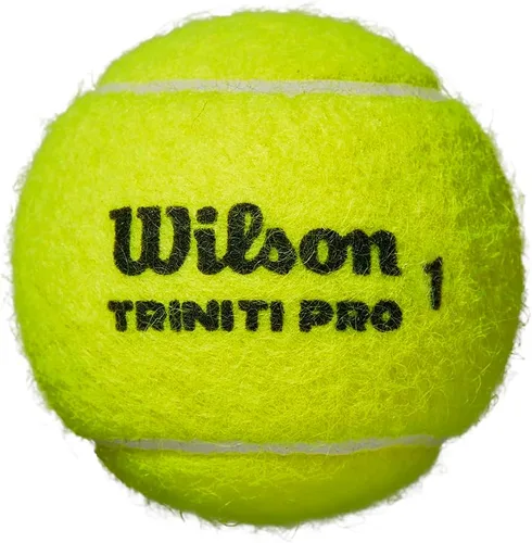 Vista 3 de WILSON Triniti Pro - Pelotas de tenis (3 bolas), color amarillo