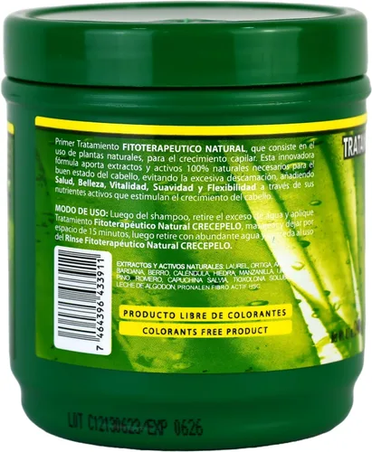 Vista 3 de Boe Crece Pelo Tratamiento Tarro, 8.46 oz/240g