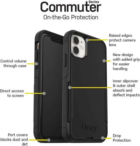 Vista 5 de Carcasa Commuter para iPhone 11