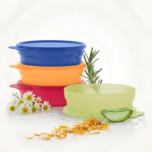 Vista 4 de Tupperware Impressions - Cuencos para cereales para microondas
