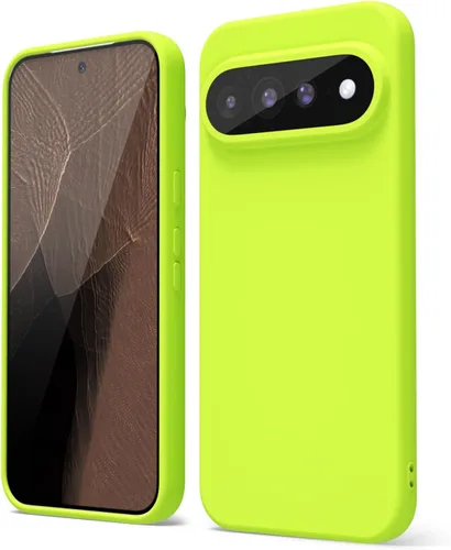 Vista 194 de oakxco para Google Pixel 6A Funda de teléfono de silicona líquida, diseño estético lindo y delgado para mujer y niña, cubierta de gel suave, lisa