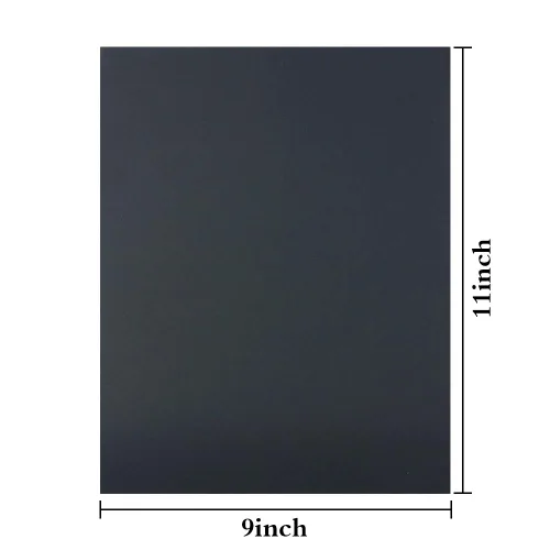Vista 4 de Surtido de papel de lija 600 800 1000 1200 1500 2000 grano fino, 30 hojas de papel de lija, 9 x 11 pulgadas, hoja de lijado húmedo y seco de carburo