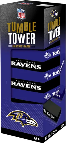 Vista 24 de MasterPieces Día del juego - NFL San Francisco 49ers - Torre de caída con licencia oficial, bloques de madera real