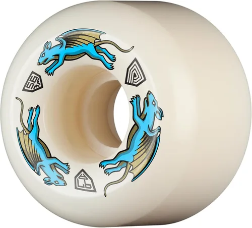 Vista 49 de Ruedas de patineta Powell Peralta Dragon Formula 88A, A2, 54mm x 39mm