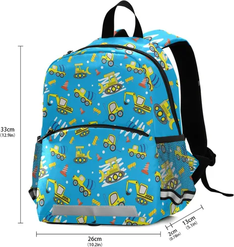 Vista 3 de Glaphy Mochilas para niños, Excavator, Mochilas Daypack