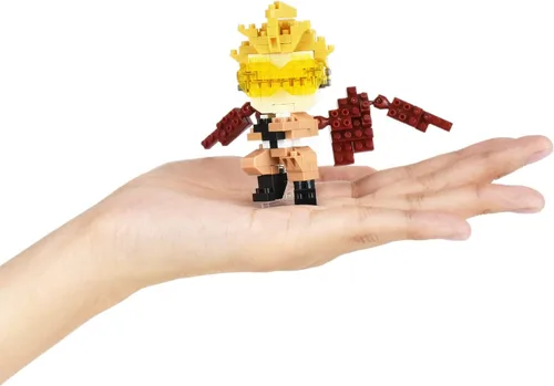 Vista 4 de nanoblock - My Hero Academia - Hawks, kit de construcción de la serie de colección de personajes