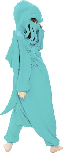 Vista 4 de SAZAC Cthulhu Kigurumi - Onesie Jumpsuit Halloween Costume