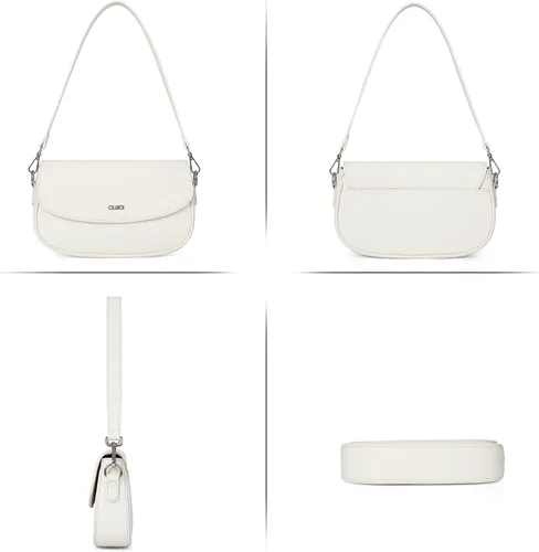 Vista 6 de CLUCI Monederos para mujer, bolso de hombro pequeño, lindo embrague de diseñador, bolsos de cuero cruzados, bolso Hobo
