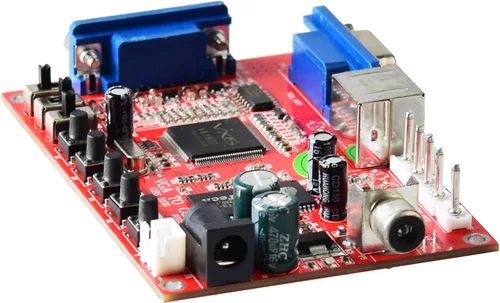 Vista 5 de Mcbazel Juego de arcada VGA a CGA RGBS CVBS S-Video Converter Board GBS-8100
