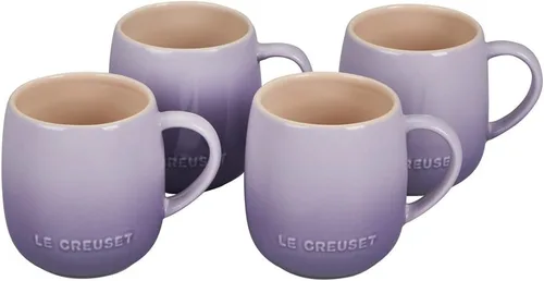 Vista 10 de Le Creuset - Juego de 4 tazas Heritage de cerámica, 13 onzas cada una, alcachofa Artichaut