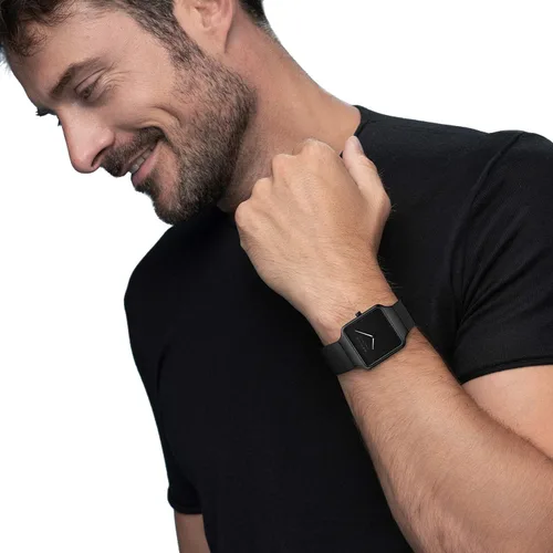 Vista 7 de BERING Unisex Analog Quartz Max René Collection Watch with Stainless Steel Strap & Sapphire Crystal