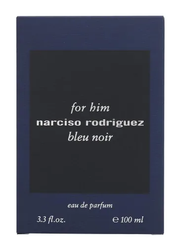 Vista 3 de Narciso Rodriguez Bleu Noir Eau de Parfum Spray para Hombres, Azul, 3.3 Onzas