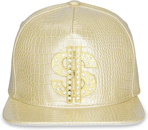 Vista 2 de Hip Hop HatFlat-Brimmed HatRock CapAdjustable Snapback Hat for Men and Women