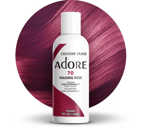 Vista 76 de Adore Tinte semipermanente morado para el cabello, vegano y libre de crueldad, 4 onzas líquidas, 197 Peri Winkle (paquete de 2)
