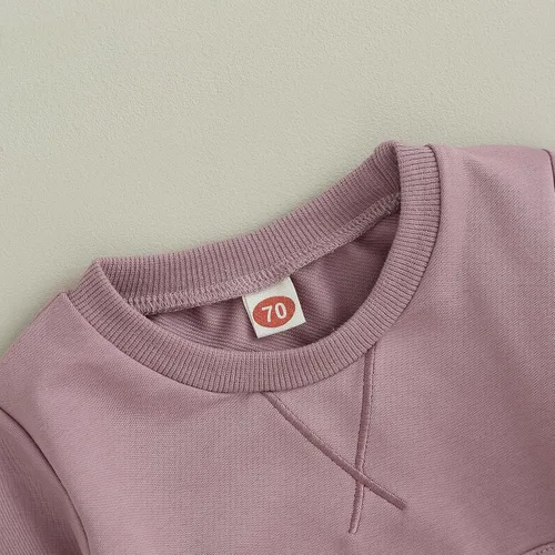 Vista 5 de Mubineo Conjunto de sudadera de manga larga para bebé niño y niña, para otoño e invierno