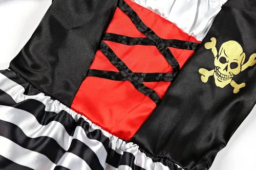 Vista 4 de Costumerry Disfraz de pirata para niñas de Halloween