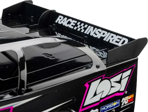 Vista 25 de Losi 22S RC Car Dirt Modelo tardío, azul, 1/10 2WD RTR Dirt Oval