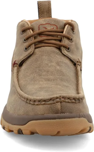 Vista 2 de Twisted X mens Chukka Driving Moc Shoes Bombardeo
